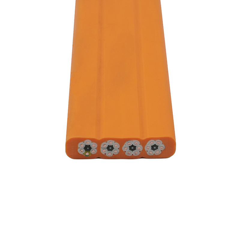 복합 외장 크레인 이동용 플랫 케이블