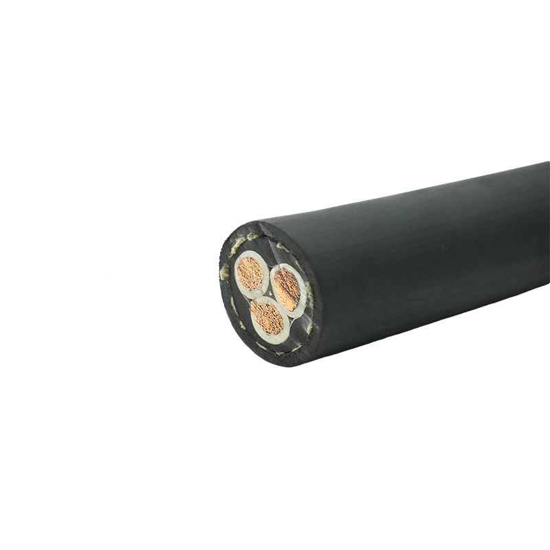 내구성이 뛰어난 실외 내유성 고무 유연한 케이블
